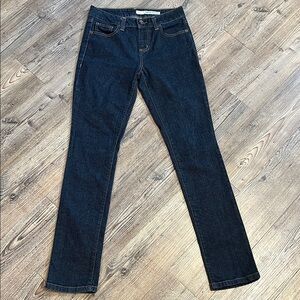 Dkny Blue Straight Leg Jeans